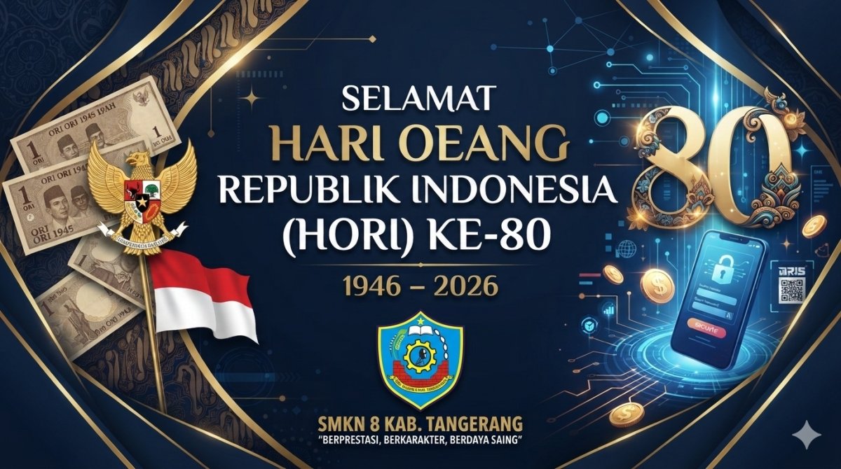 Peringati HORI ke-80, SMKN 8 Kabupaten Tangerang Tekankan Pentingnya Literasi Keuangan Digital bagi Generasi Muda
